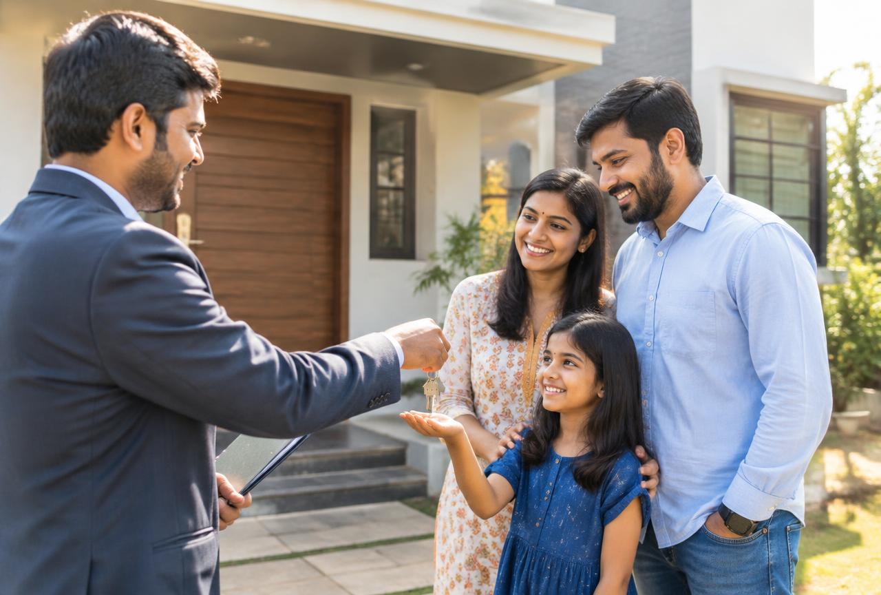 Turnkey home handover